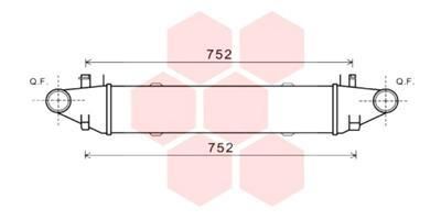 VAN WEZEL Интеркулер 30004596